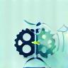 Efficiency icon representing optimized workflow